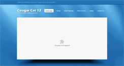 Desktop Screenshot of cougarcat12.com.au